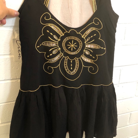 Embroidered Mini Dress Beautiful! - Picture 6 of 11